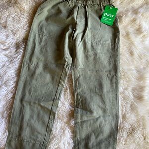 Pact Women’s Green Pants. Organic cotton & hemp